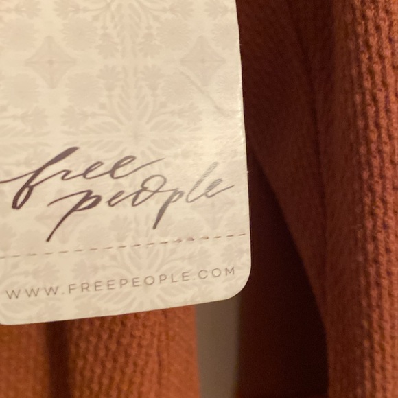 Free People Autumn Combo Long Sleeve Top Size Extra Large - Picture 5 of 10